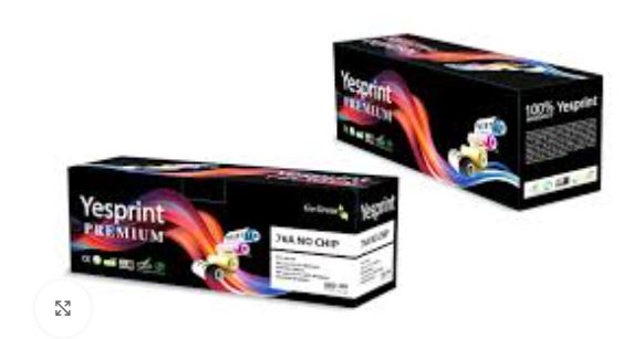 Yes Print 76A (No Chip) Black LaserJet Toner Cartridge